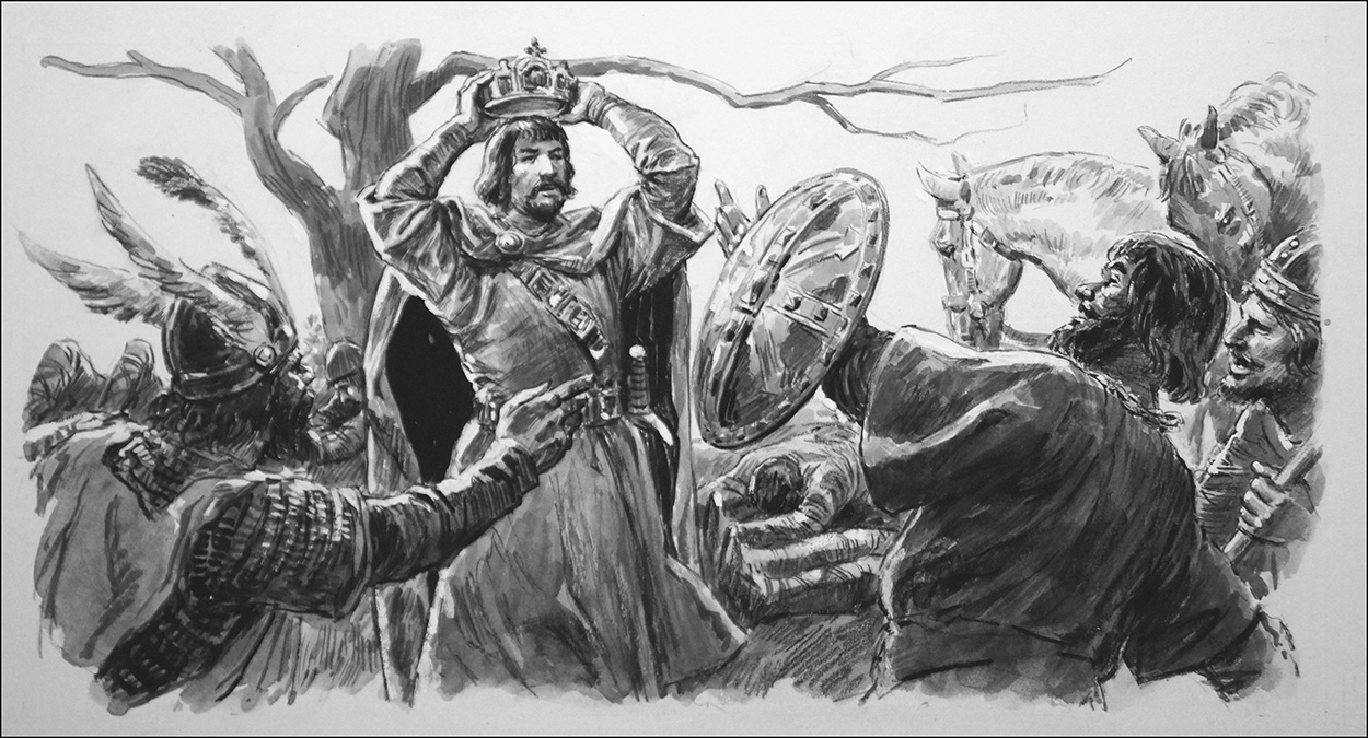 The True History of Macbeth (Original) art by British History (Doughty) at The Illustration Art Gallery