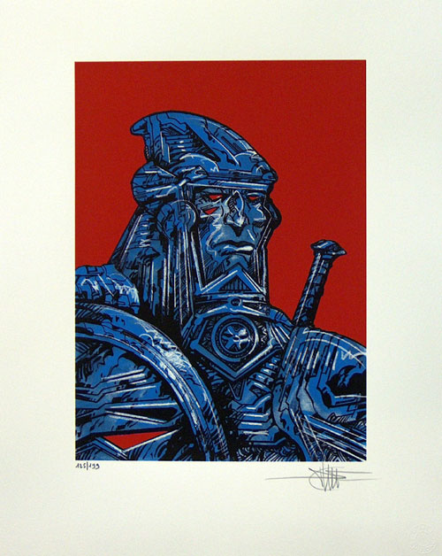 Sloane (Limited Edition Print) (Signed) by Philippe Druillet at The Illustration Art Gallery