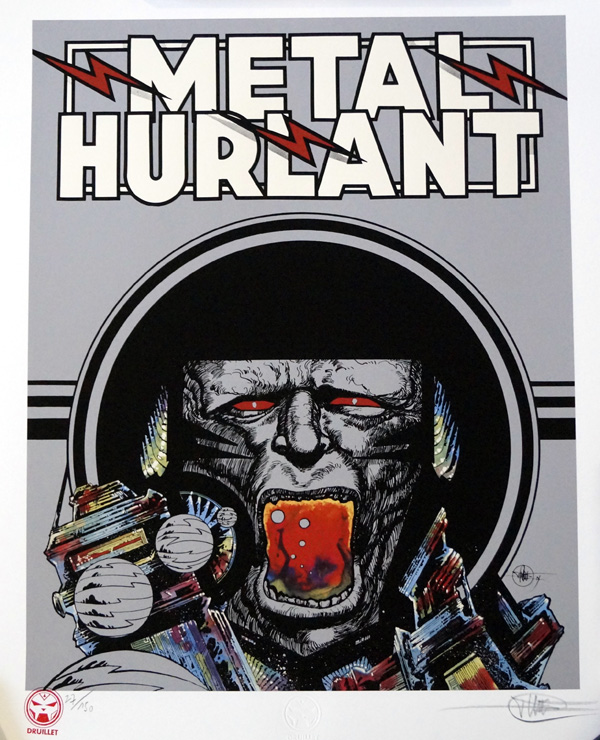 Metal Hurlant (Limited Edition Print) (Signed) by Philippe Druillet at The Illustration Art Gallery