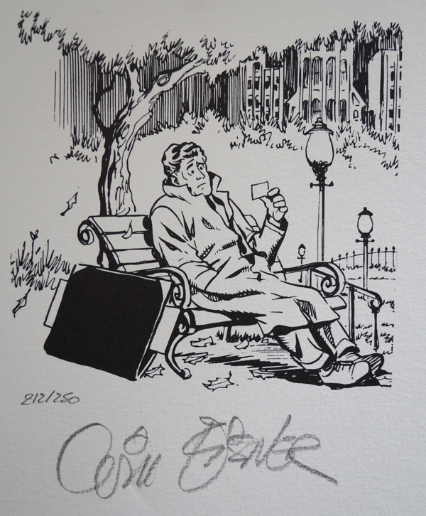 The Bench (Limited Edition Print) (Signed) by Will Eisner at The Illustration Art Gallery