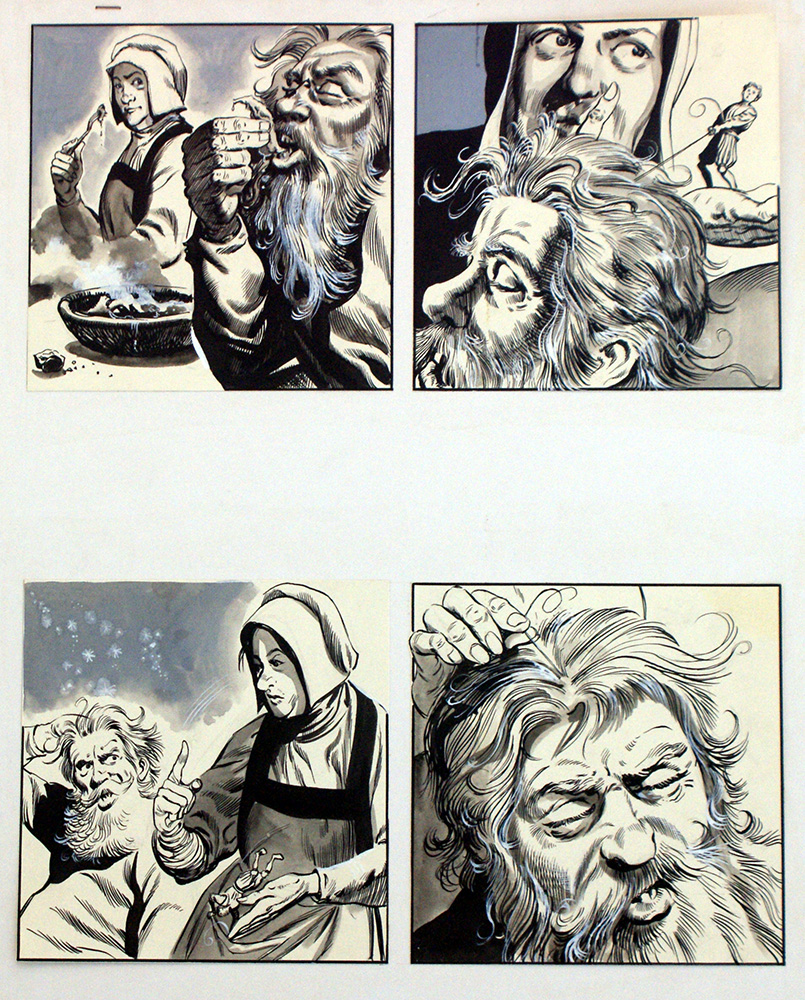 The Story of Lucky John 1 (Original) art by Gerry Embleton Art at The Illustration Art Gallery