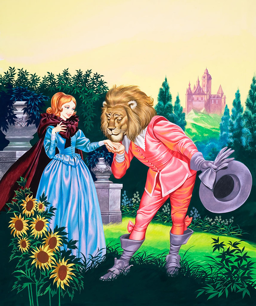 Beauty and the Beast - Captivating (Original) art by Beauty and the Beast (Ron Embleton) at The Illustration Art Gallery