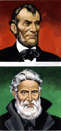 Abraham Lincoln and Gerrit Smith Abolitionists (Original)