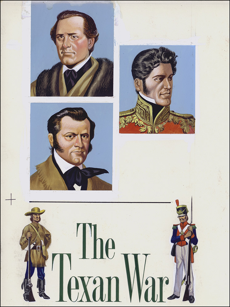 The Texan War (Original) art by American History (Ron Embleton) at The Illustration Art Gallery