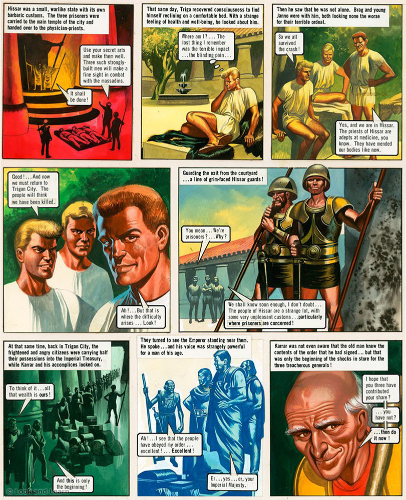 The Trigan Empire: Look and Learn issue 680(a) (Original) art by Trigan Empire (Ron Embleton) at The Illustration Art Gallery