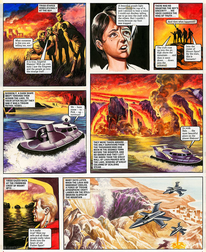 The Trigan Empire: Look and Learn issue 385(a) (Original) art by Trigan Empire (Ron Embleton) at The Illustration Art Gallery