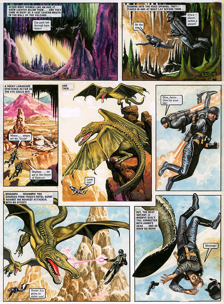 The Trigan Empire: Look and Learn issue 386(b) (Original) art by Trigan Empire (Ron Embleton) at The Illustration Art Gallery