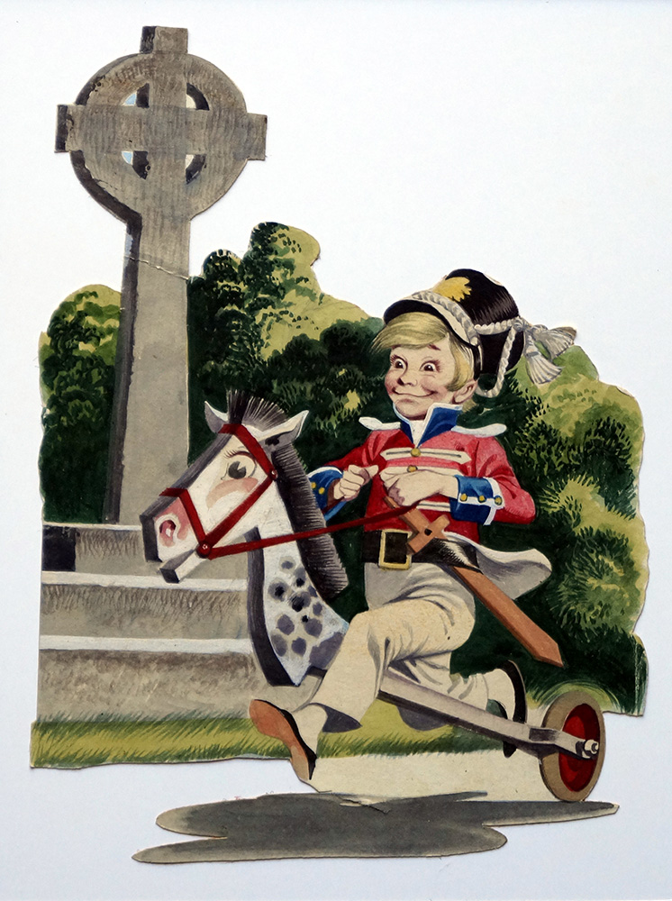 Ride a Cock-Horse to Banbury Cross (Original) art by More Children's Stories (Ron Embleton) at The Illustration Art Gallery