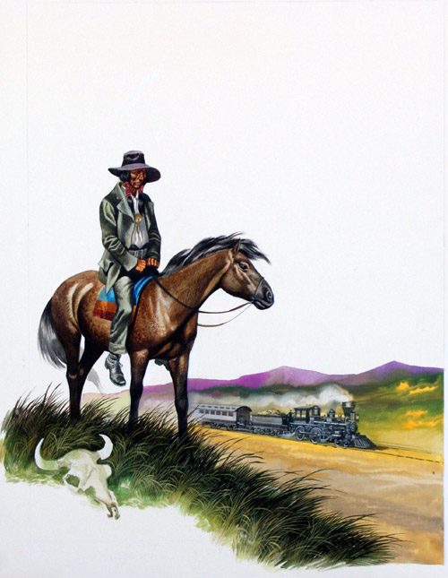 The Winning of the West (Original) by The Winning of the West (Ron Embleton) at The Illustration Art Gallery