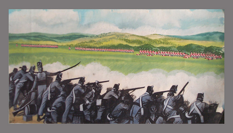 The Battle for New Orleans (Original) by American History (Ron Embleton) at The Illustration Art Gallery