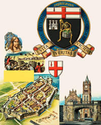 Londonderry Coat Of Arms (Original) (Signed)