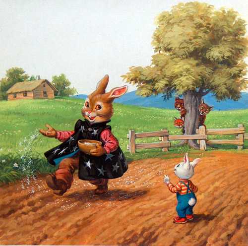 Brer Rabbit 7 (Original) by Henry Fox at The Illustration Art Gallery