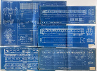 5 Large GWR Blueprints (Originals)