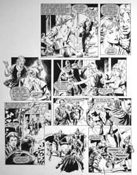 Robin of Sherwood - Shush  (TWO pages) art by Phil Gascoine