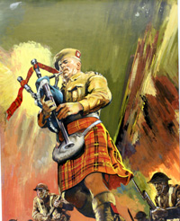 War Picture Library cover #83  'McMain's Marauders' (Original)
