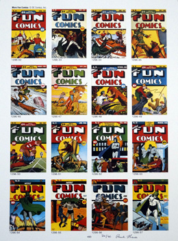PUBLISHER'S PROOF PAGE: Photo-Journal Guide to Comic Books - More Fun Comics 42 - 57 (Signed) (Limited Edition) at The Book Palace