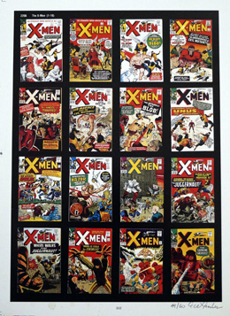 PUBLISHER'S PROOF PAGE: Photo-Journal Guide to Comic Books - The X-Men 1 - 16 (Signed) (Limited Edition) at The Book Palace