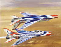Thunderbirds! USAF Aerobatic Display Team (Original) (Signed)