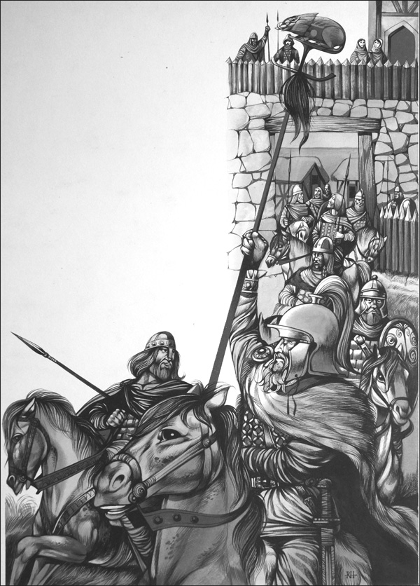 Camelot (Original) (Signed) by Richard Hook Art at The Illustration Art Gallery