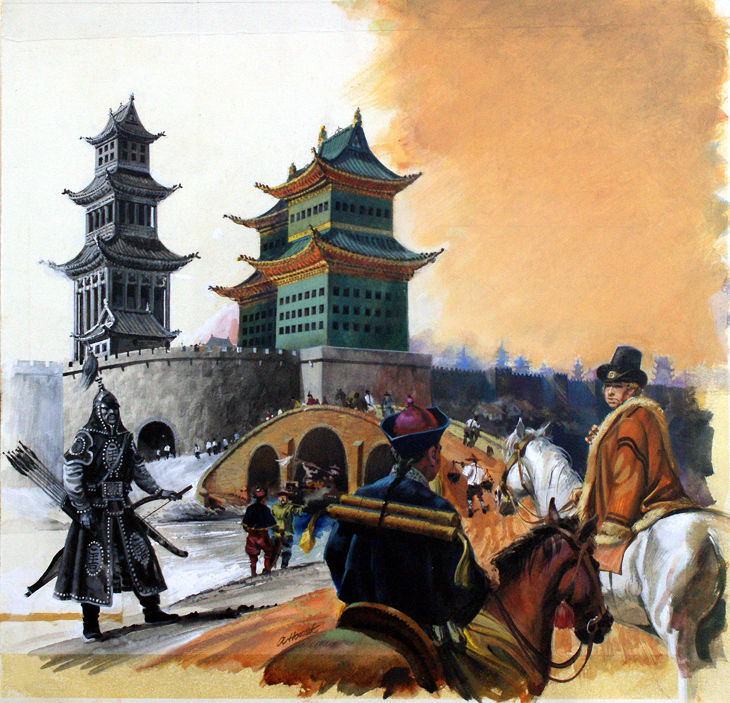 When China Ruled The World (Original) (Signed) art by Andrew Howat at The Illustration Art Gallery
