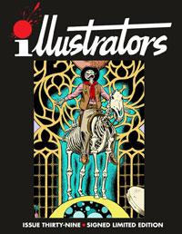 illustrators issue 39 Special Hardcover Edition (Gary Gianni cover) Back cover