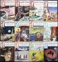 If: Worlds of Science Fiction: 1958 - 1960 (12 ISSUES)