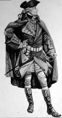 General James Wolfe art by Peter Jackson