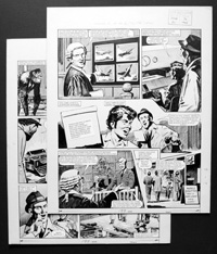 Number 13 Marvel Street - The Trial Of Mr. Markle (TWO pages) (Originals)