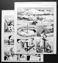 Number 13 Marvel Street - The Shadow Of The Himalayas (TWO pages) (Originals) (Signed)