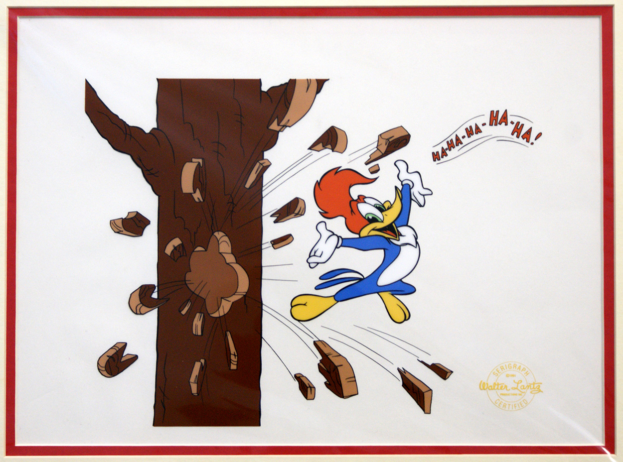 Woody Woodpecker Serigraph (Limited Edition Print) art by Walter Lantz Art at The Illustration Art Gallery