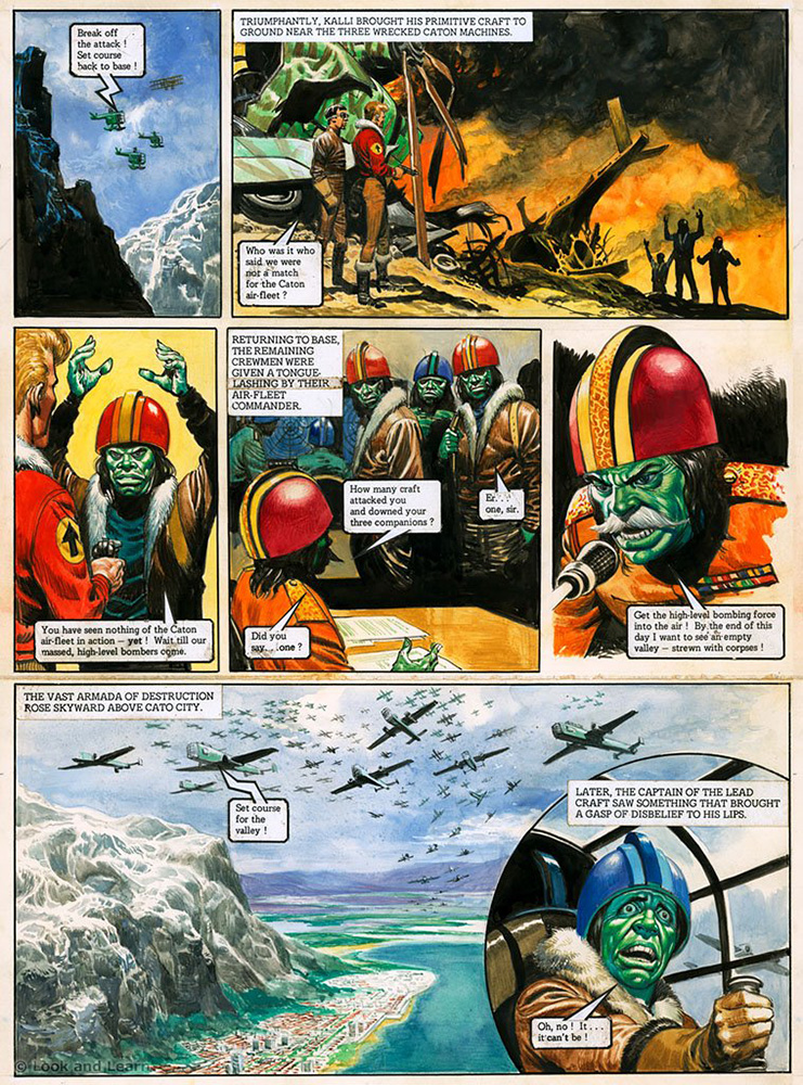 The Trigan Empire: Look and Learn issue 744(b) (Original) art by The Trigan Empire (Don Lawrence) at The Illustration Art Gallery
