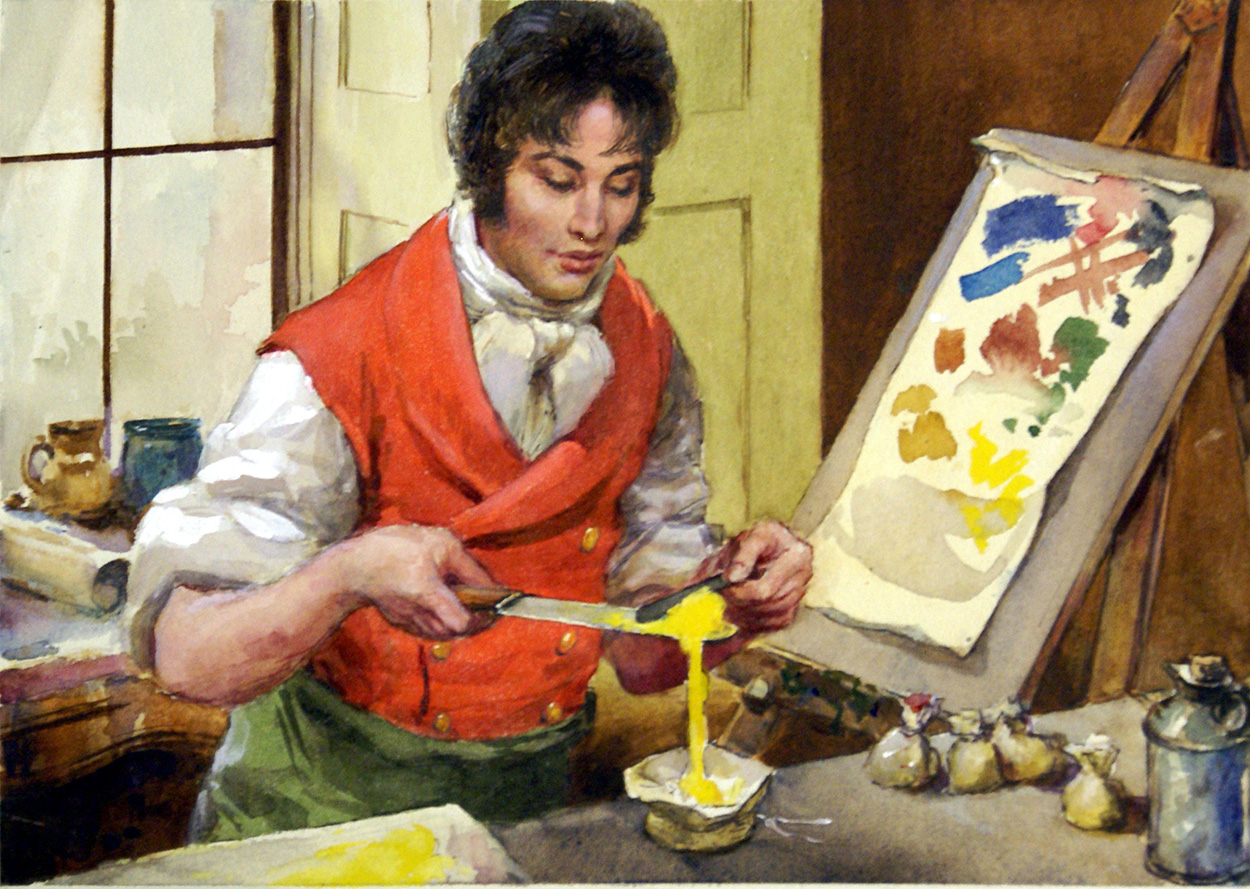 John Constable 3 (Original) art by Frank Marsden Lea at The Illustration Art Gallery