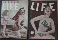 Two issues of London Life October & November 1952 at The Book Palace