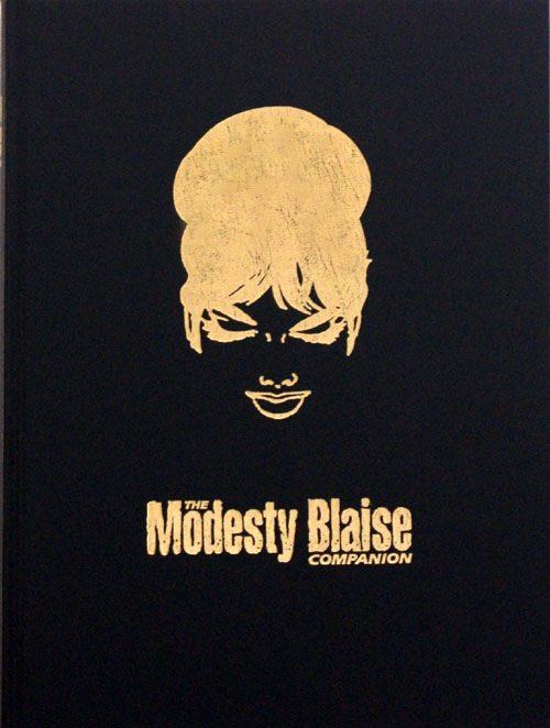 The Modesty Blaise Companion Super Deluxe GOLD edition (Contributors' Lettered Edition, Letter 'W' of 26) (Signed) (Limited Edition) art by Rare Books at The Illustration Art Gallery