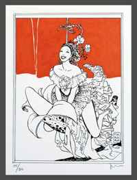 Josephine Baker (Limited Edition Print) (Signed)