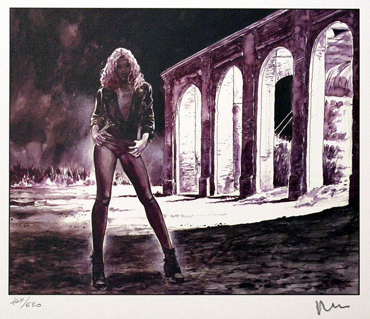 Revoir les étoiles 7 (Limited Edition Print) (Signed) by The Star (Manara) at The Illustration Art Gallery