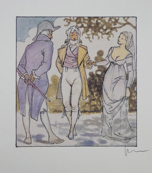 The Aristocracy (Print) (Signed) by The French Revolution (Manara) Art at The Illustration Art Gallery