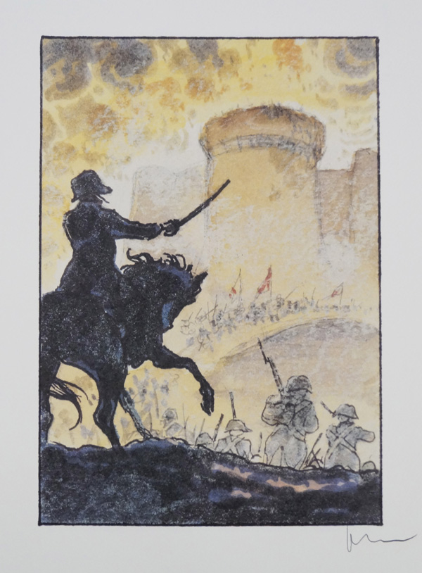 Storming The Bastille (Limited Edition Print) (Signed) by The French Revolution (Manara) Art at The Illustration Art Gallery