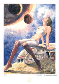 Barbarella The Girl from Space (Limited Edition Print)