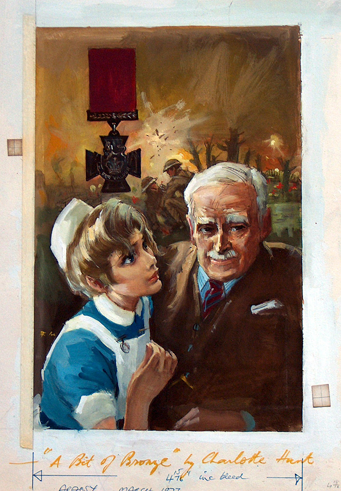 A Bit of Bronze (Original) (Signed) art by William Francis Marshall at The Illustration Art Gallery