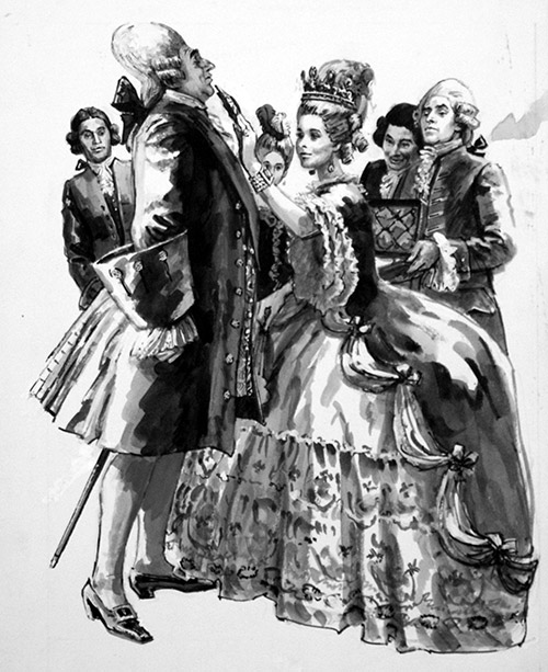 Queen Matilda (Original) by William Francis Marshall at The Illustration Art Gallery