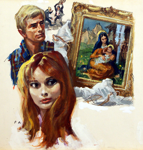 Paperback cover art 1 (Original) (Signed) by William Francis Marshall at The Illustration Art Gallery