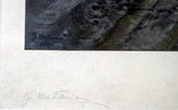 Detail of signature