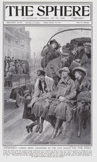 The Tube Strike in London 1919