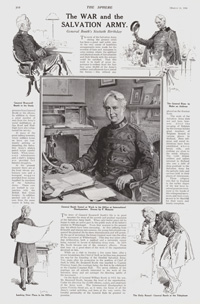 General Booth at the International Headquarters 1916  (original cover page 1916) (Print)