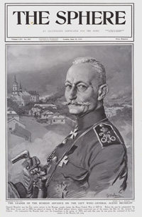 General Alexei Brussilov 1916  (original cover page The Sphere 1916) (Print)