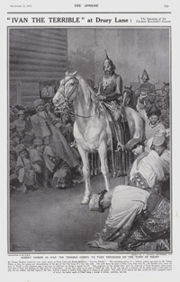 Ivan the Terrible at Drury Lane in 1917