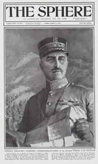 General Franchet D'Esperey, Commander In Chief, Allied Forces in the Balkans  (cover page) (Print)