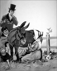 The Painter, The Quack and The Donkey art by Angus McBride