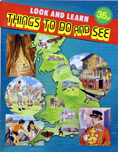 Look and Learn Things to Do and See (Original) (Signed) by British History (Angus McBride) at The Illustration Art Gallery